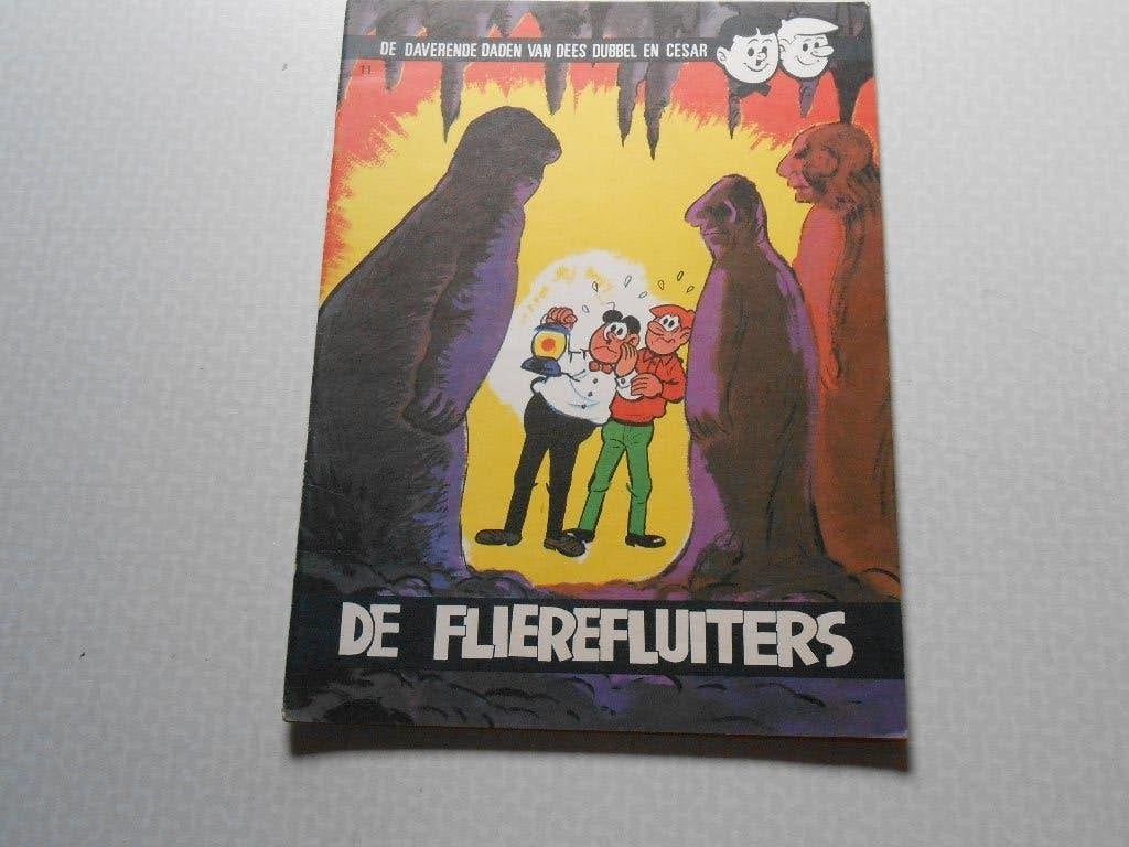 Dees dubbel en cesar 11 De flierefluiters 1968 1 ste druk., Boeken, Eén stripboek, Rik Clément, Ophalen of Verzenden, Zo goed als nieuw