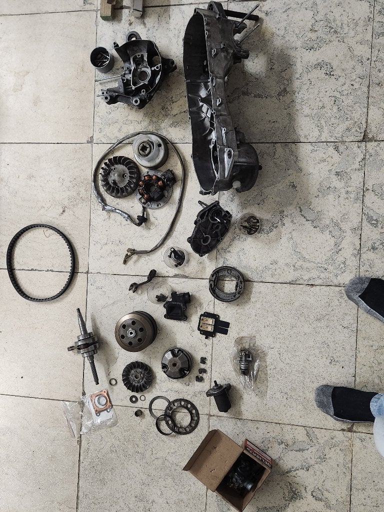 Mbk booster motorblok, Fietsen en Brommers, Ophalen, Gebruikt, Blok, Overige merken