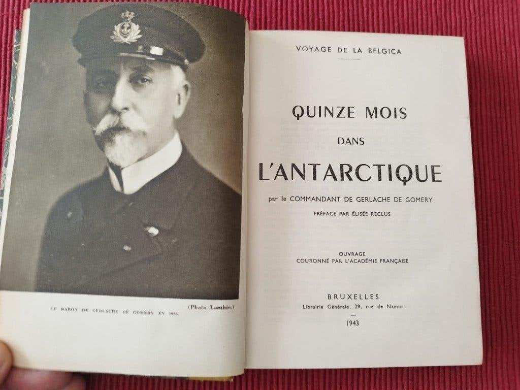 Voyage de la Belgique : Quinze mois dans l'antartique, Enlèvement