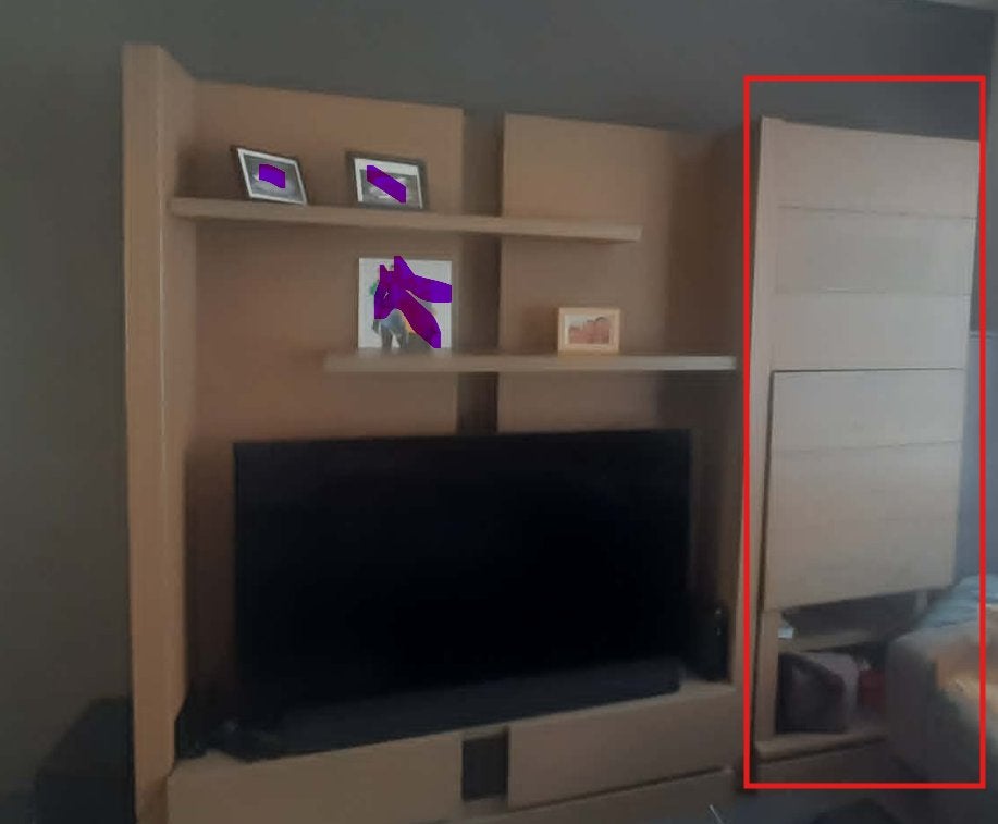 kast  en tv kast, Ophalen