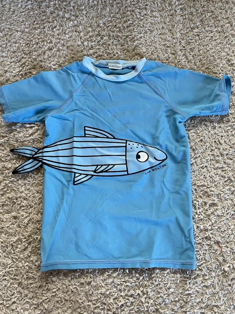 Zwem T-shirt (128/134) Eva Mouton, Kinderen en Baby's, Kinderkleding | Kinder-zwemkleding, Ophalen of Verzenden, Gebruikt, Maat 128