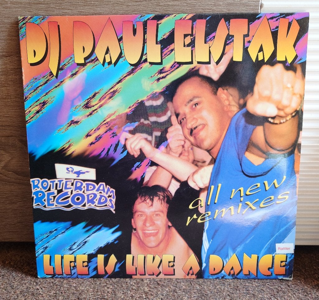 DJ Paul Elstak - Life Is Like A Dance (Remixes) Vinyl, Cd's en Dvd's, Vinyl | Dance en House, Verzenden, Dance, Zo goed als nieuw