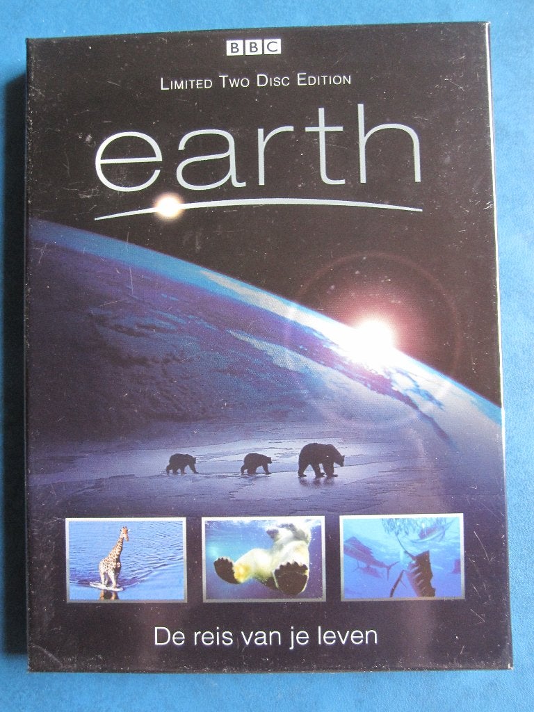 Earth (2007) 2 disques (avec affiche), CD & DVD, DVD | Documentaires & Films pédagogiques, Comme neuf, Nature, À partir de 6 ans