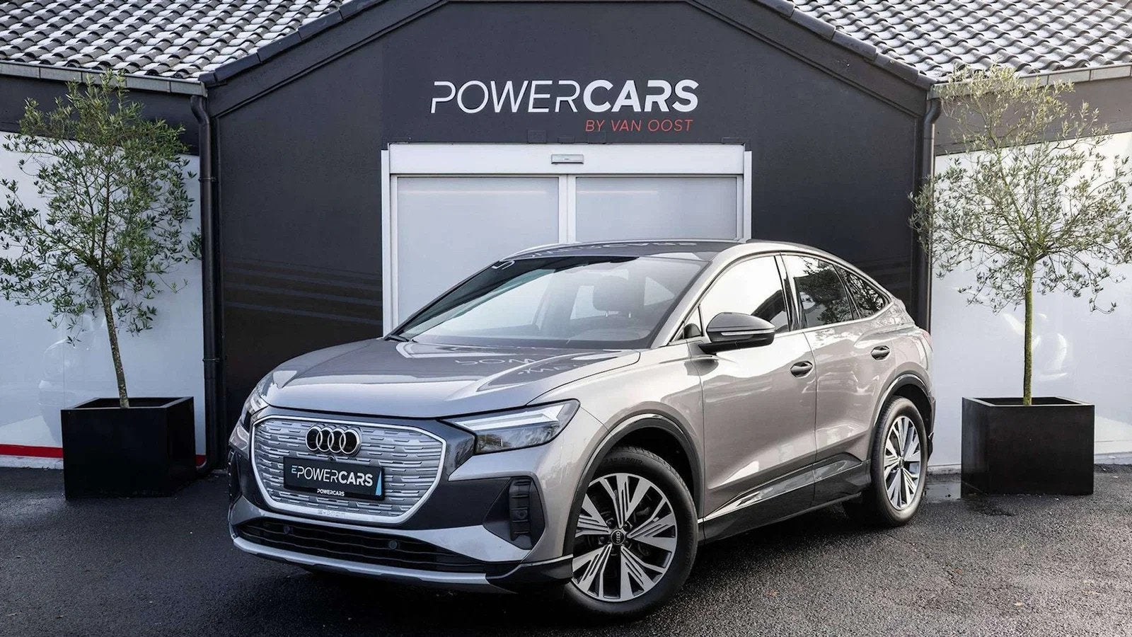 Audi Q4 Sportback e-tron 45 | ACC | Camera | Trekhaak, Cuir, Argent ou Gris, Achat, Entreprise