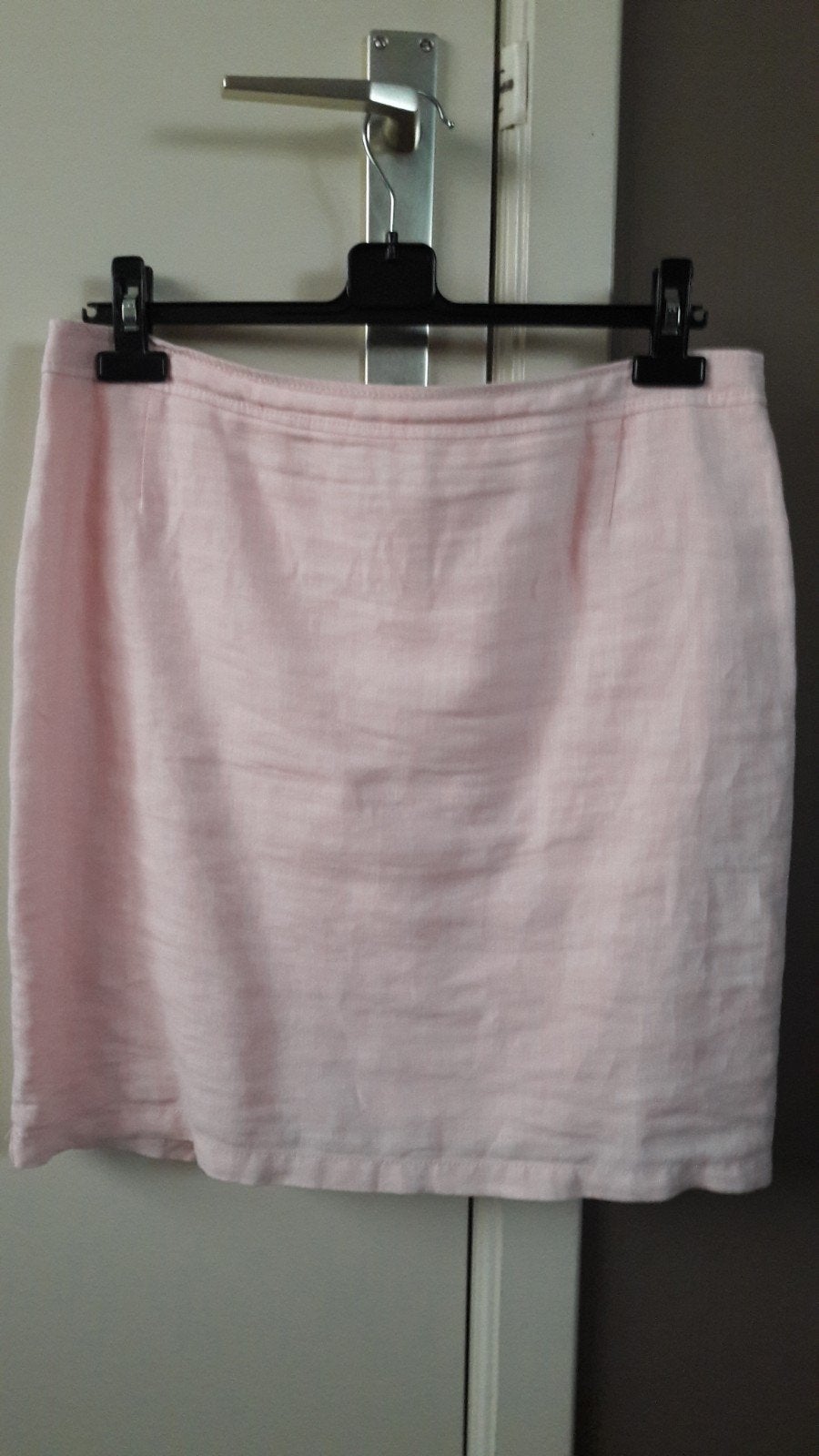 Linnen rok merk Oui, 42, Ophalen of Verzenden, Maat 42/44 (L), Roze