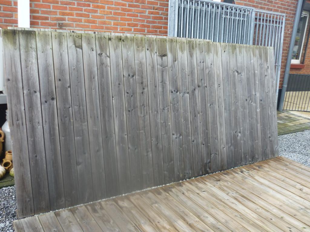 panelen in hardhout, Ophalen, Planken, Zo goed als nieuw, Hardhout