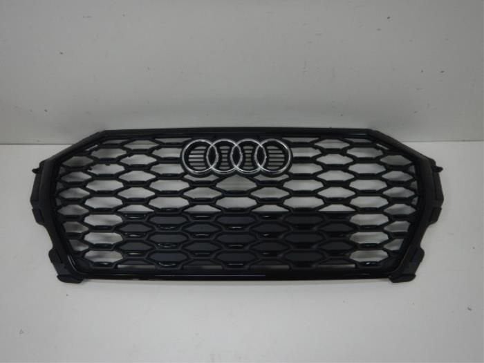 Audi Q3 83F S-Line Grille Chroom Hoogglans Zwart, Auto-onderdelen, Ophalen of Verzenden, Gebruikt