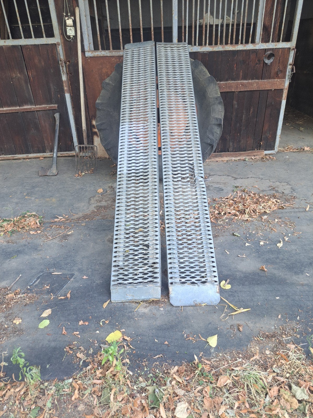 rampe chargement machine, Enlèvement
