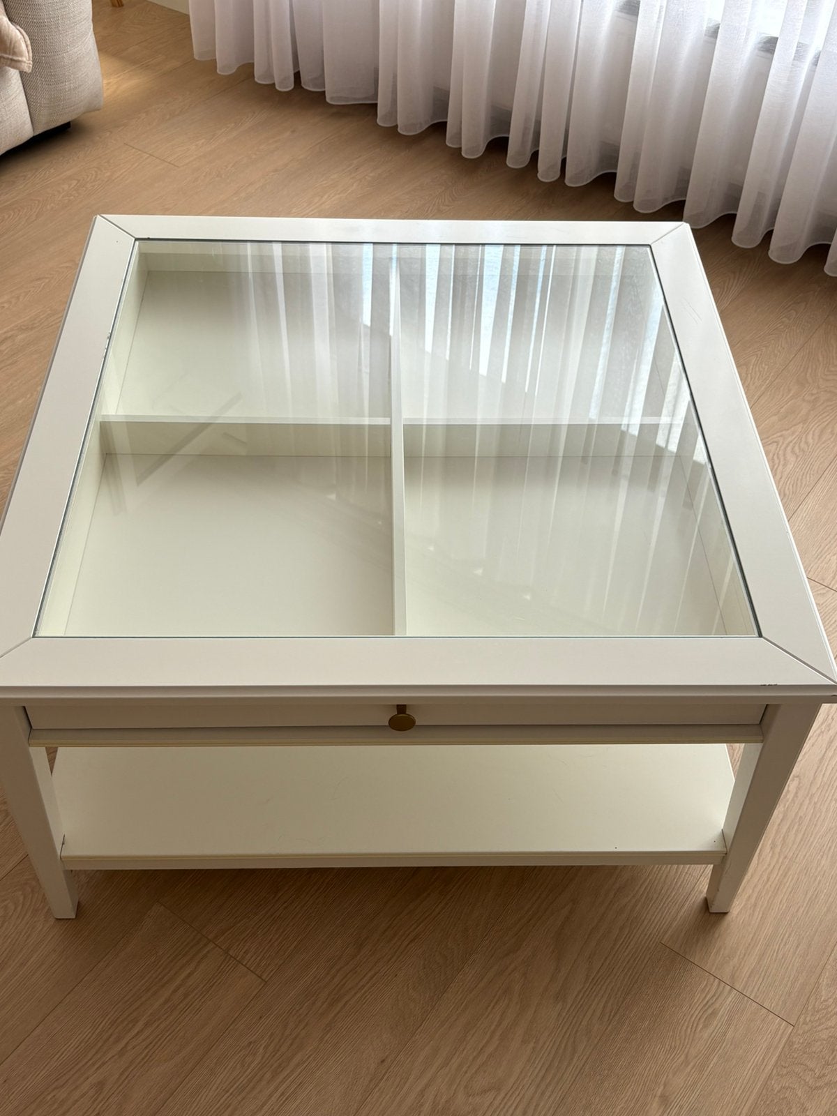 IKEA LIATORP salontafel, Ophalen of Verzenden, Gebruikt