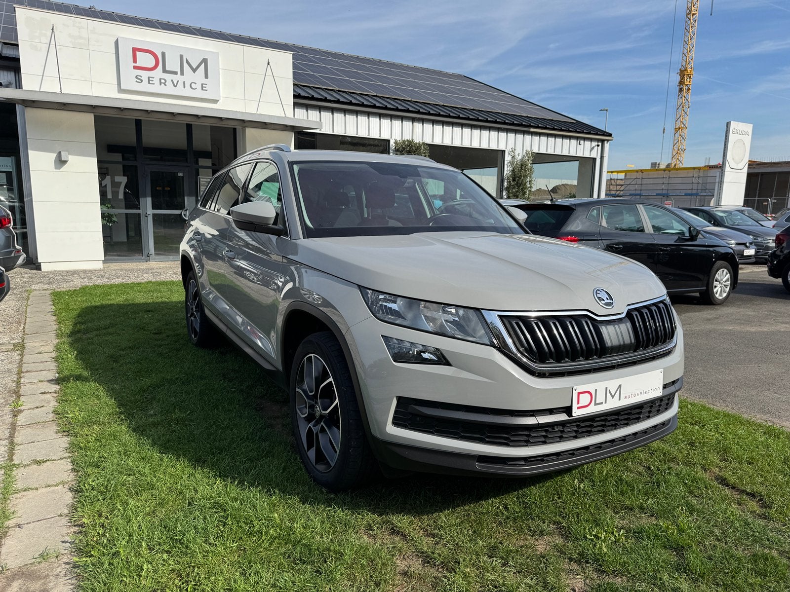 Skoda Kodiaq 7 places Ambition Tdi Dsg 12/20 144.000km, Argent ou Gris, Entreprise, 7 places, Entretenue par le concessionnaire