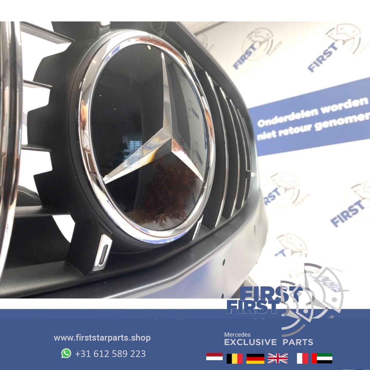 C205 C63 AMG FACELIFT VOORBUMPER COMPLEET Mercedes C Klasse, Utilisé, -, Avant, -