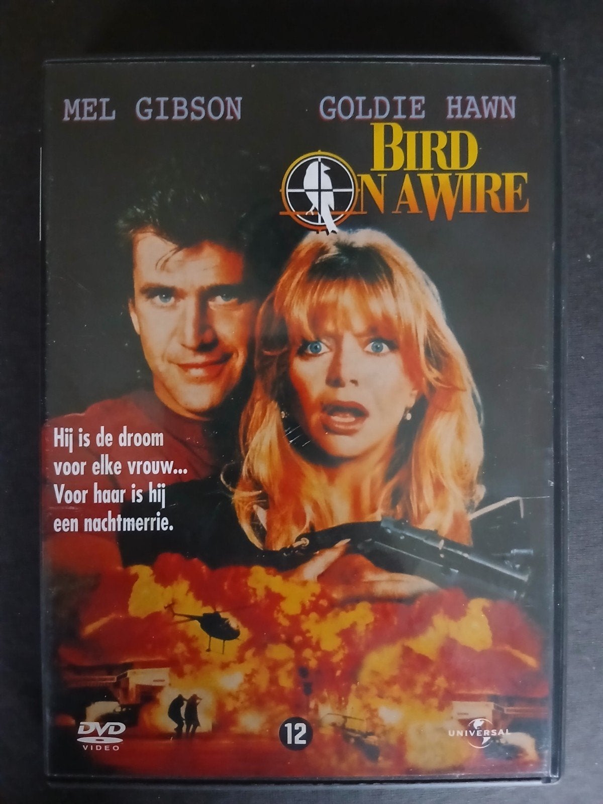 Bird on a Wire (1990) Mel Gibson, Goldie Hawn, Actiekomedie, Verzenden, Portugees, Zo goed als nieuw