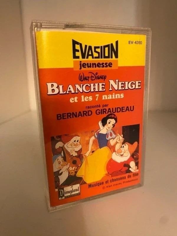 Bernard Giraudeau – Blanche Neige Et Les 7 Nains, Cd's en Dvd's, Cassettebandjes, Gebruikt, Verzenden, Kinderen en Jeugd, 1 bandje