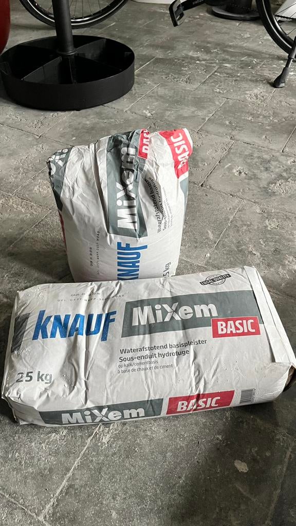 Enduit Ciment Knauf Mixem Basic - 25kg, Bricolage & Construction, Enlèvement, Neuf