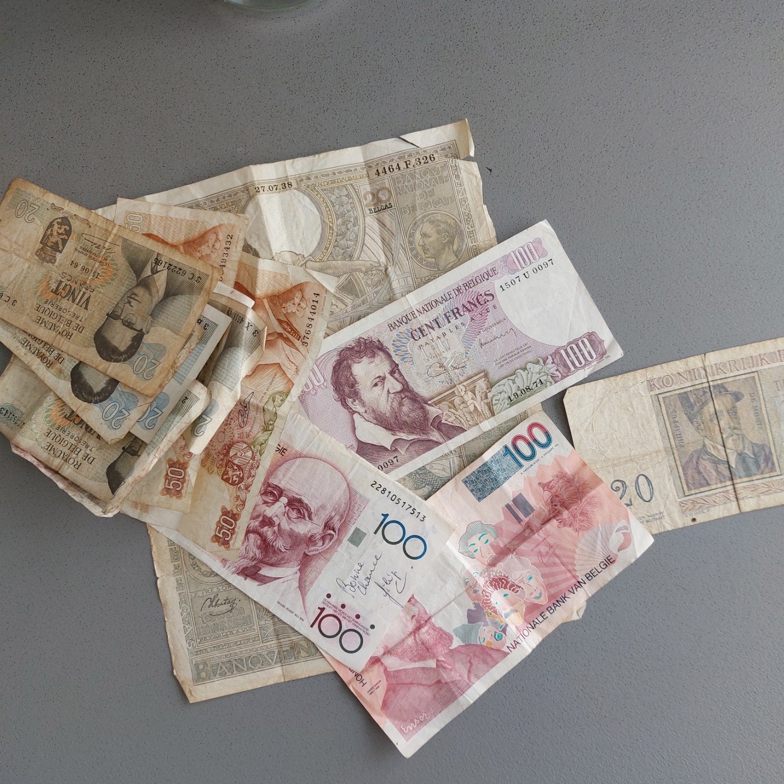 Lot anciens billets de banque / Belgique, Timbres & Monnaies, Billets de banque | Belgique, Enlèvement ou Envoi, Billets en vrac
