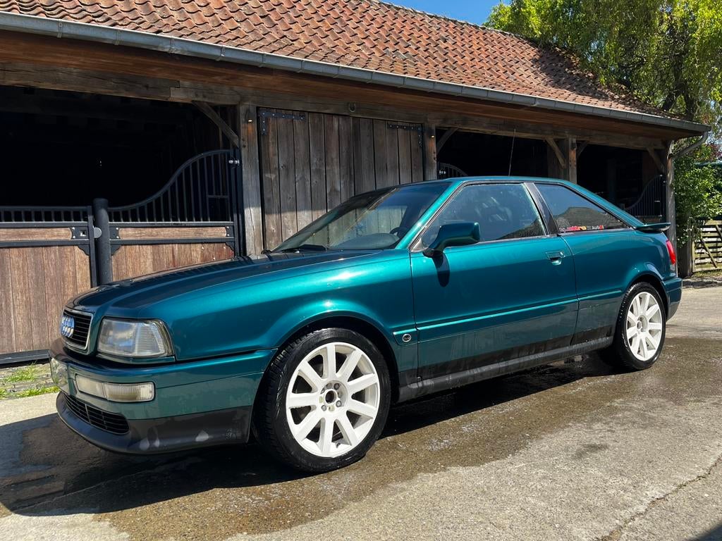 Audi Quattro 2.8 v6 ruilen mogelijk, Autos, Cuir, Achat, Boîte manuelle, 2 portes