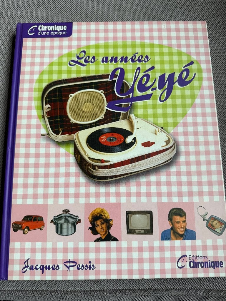 Les années yéyé - livre en très bon état, Livres, Enlèvement, Comme neuf
