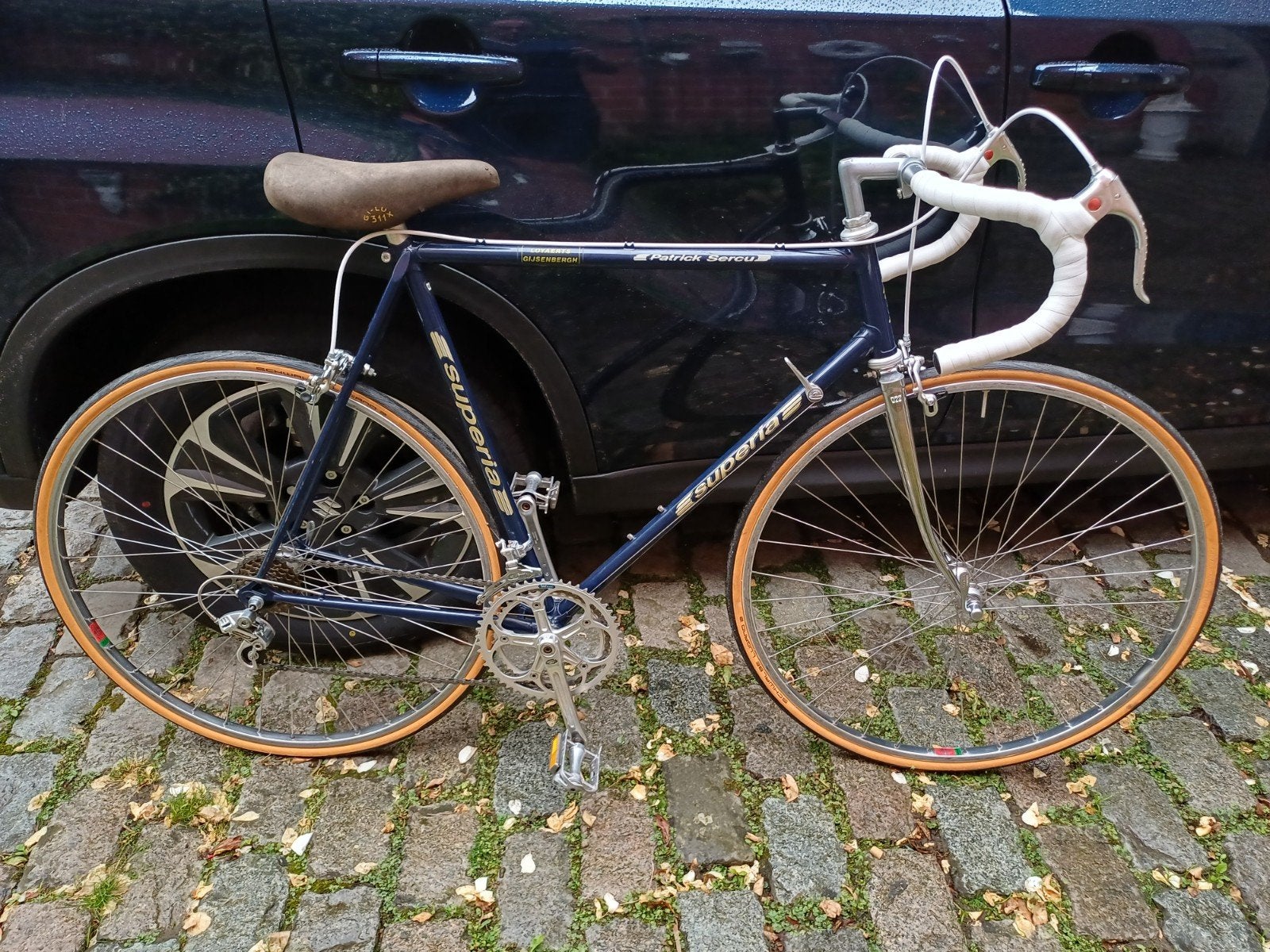 Vélo de course rétro, Enlèvement