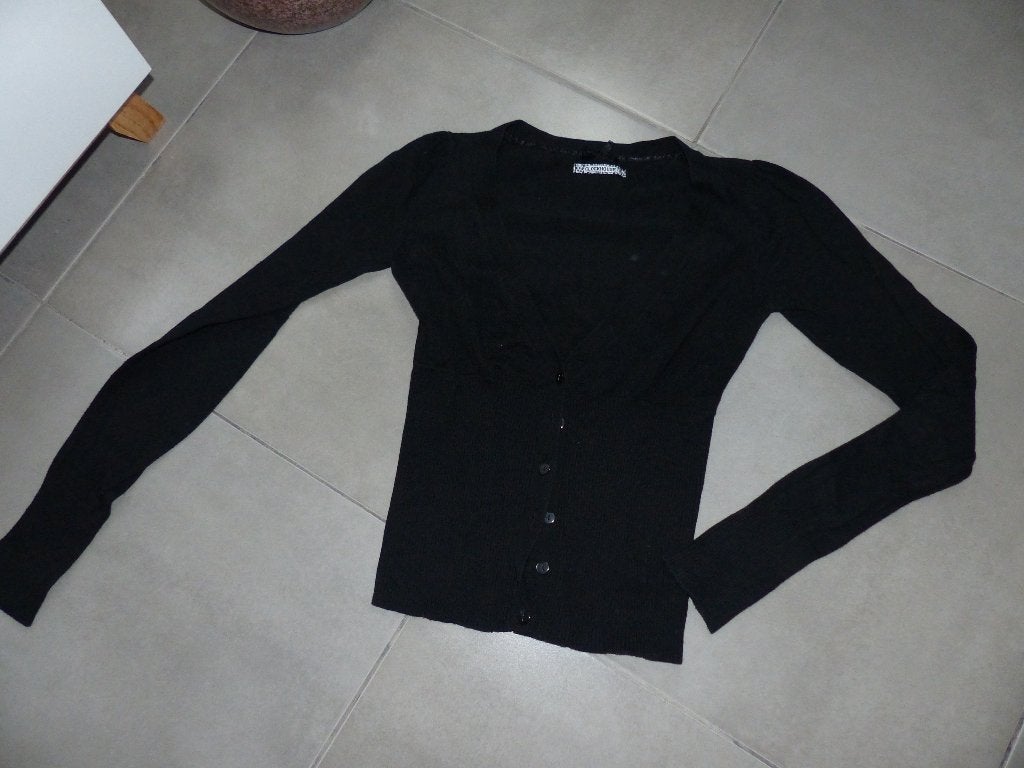 Veste noire Clockhouse - taille S, Vêtements | Femmes, Pulls & Gilets, Comme neuf, Taille 36 (S), Noir, Enlèvement ou Envoi