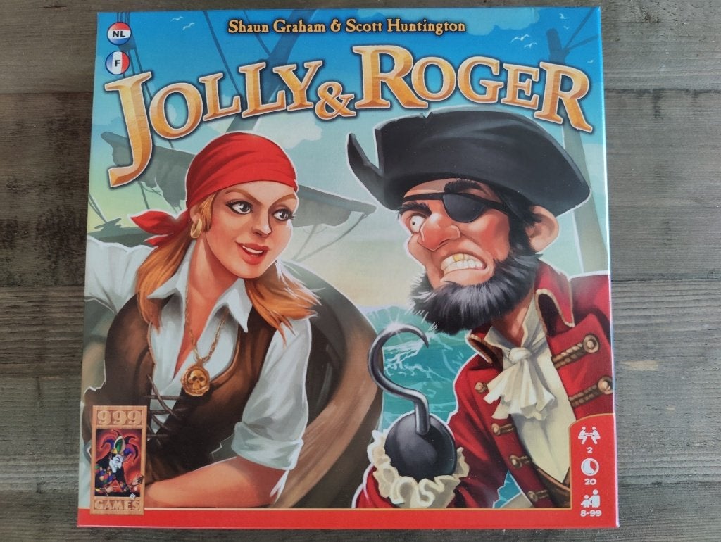 Jolly & Roger – 999 Games (compleet, mooie staat), Een of twee spelers, Ophalen, Nieuw, 999 Games