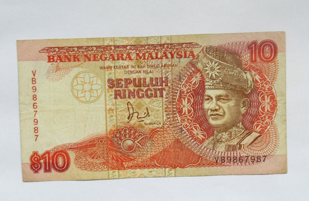 Maleisië 10 Ringgit  1989, Postzegels en Munten, Verzenden
