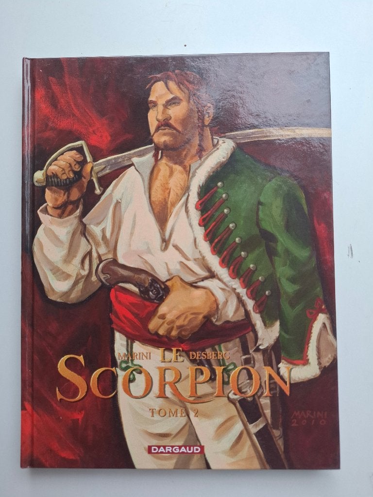 TL ANNIVERSAIRE LE SCORPION TOME 2 "LE SECRET DU PAPE", Eén stripboek, Ophalen of Verzenden, Zo goed als nieuw