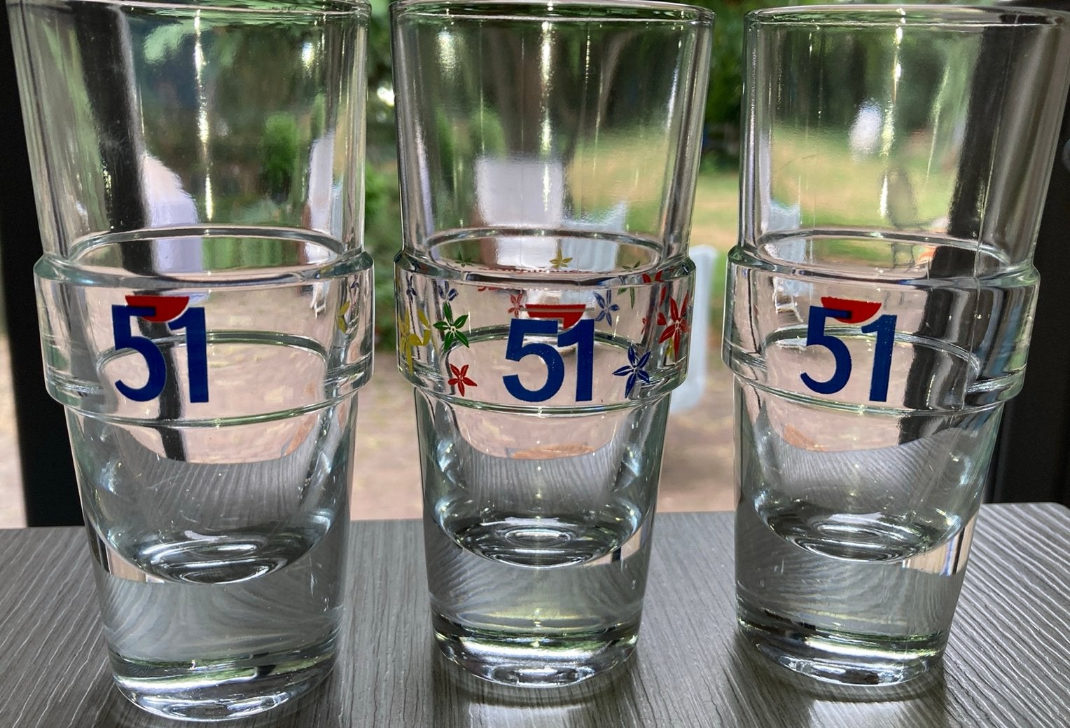 3 glazen Pastis 51, Verzamelen, Ophalen of Verzenden, Zo goed als nieuw