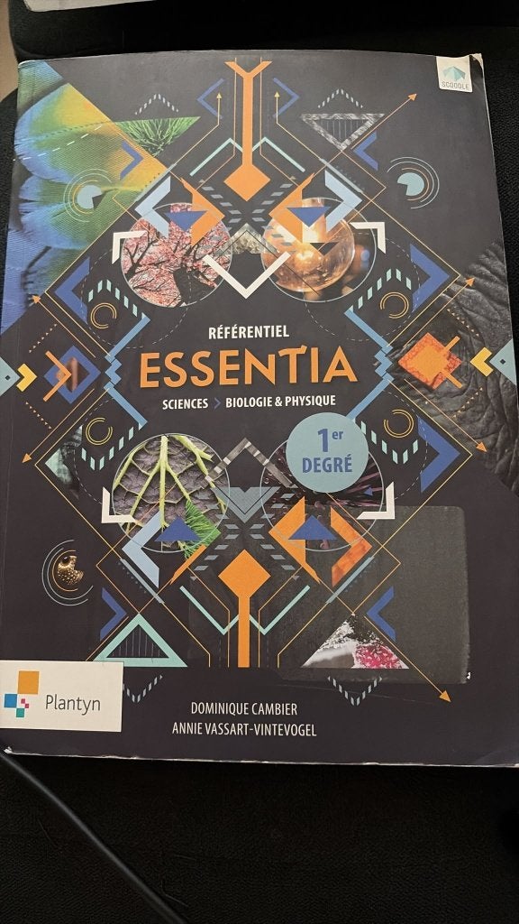 Référentiel Essentia - Sciences bio et physique, Livres, Plantyn, Biologie, Comme neuf, Enlèvement