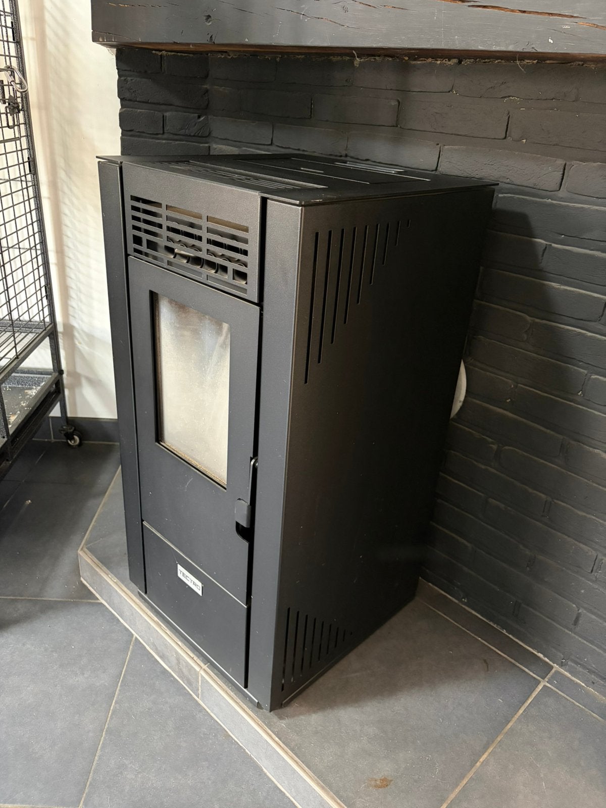 Tectro TBH 570-3 Pelletkachel 7,8kw A+, Huis en Inrichting, Kachels, Ophalen, Overige brandstoffen, Zo goed als nieuw, Pelletkachel