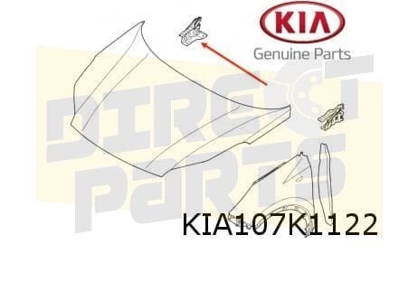 Kia Sportage Motorkapscharnier Rechts Origineel! 79120D9000, Neuf, Kia, -, -