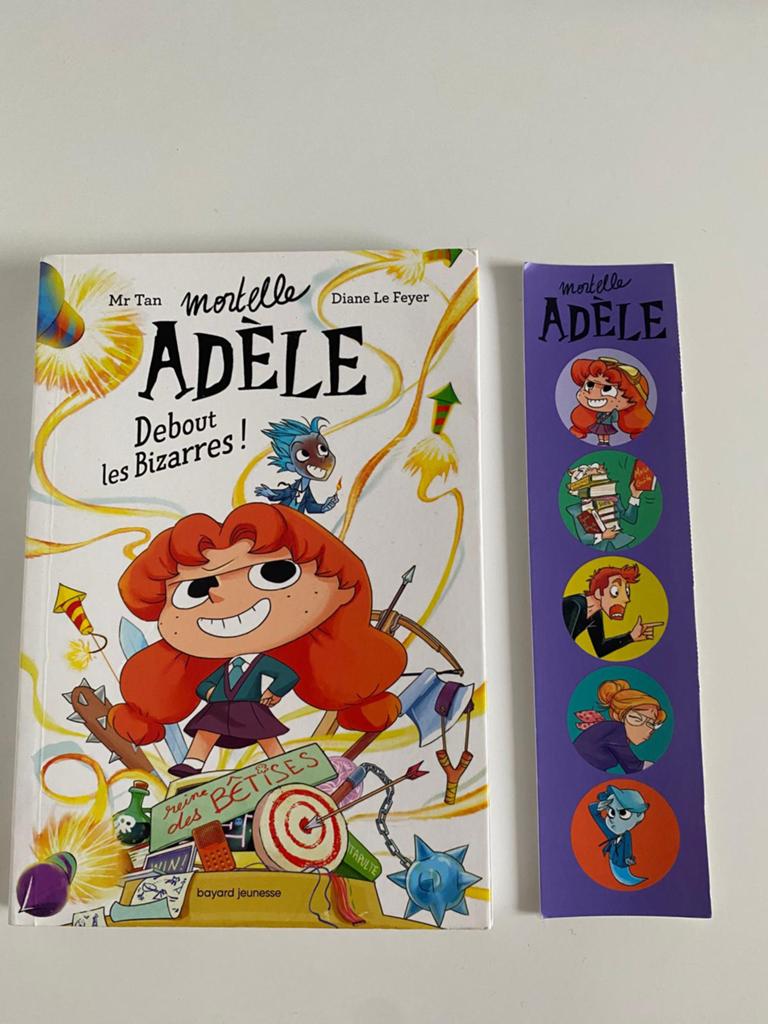 Roman Mortelle Adele, Enlèvement, Comme neuf