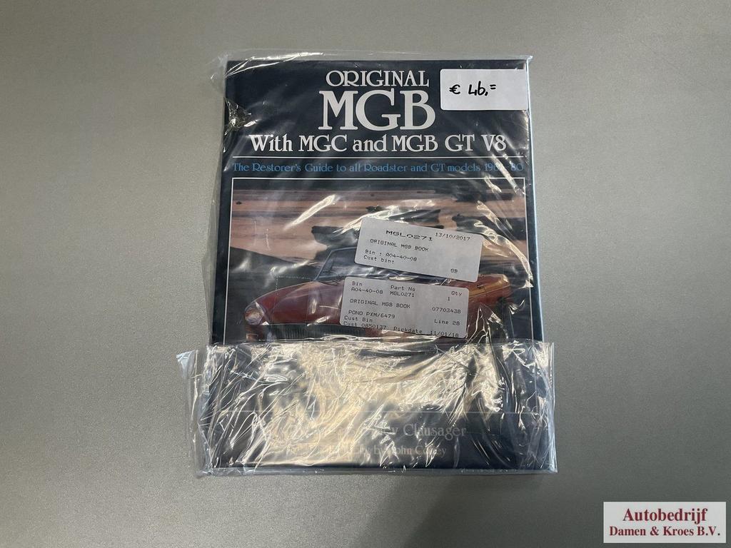 Original MGB Restorer’s Guide MGL0271 ISBN9781906133184, Auto diversen, Handleidingen en Instructieboekjes, Ophalen of Verzenden