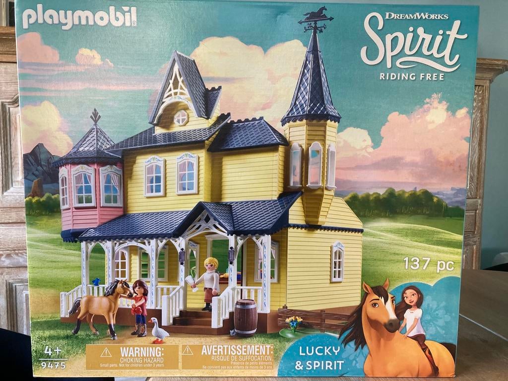 Playmobil Dreamworks Spirit riding free 9475, Enlèvement, Utilisé