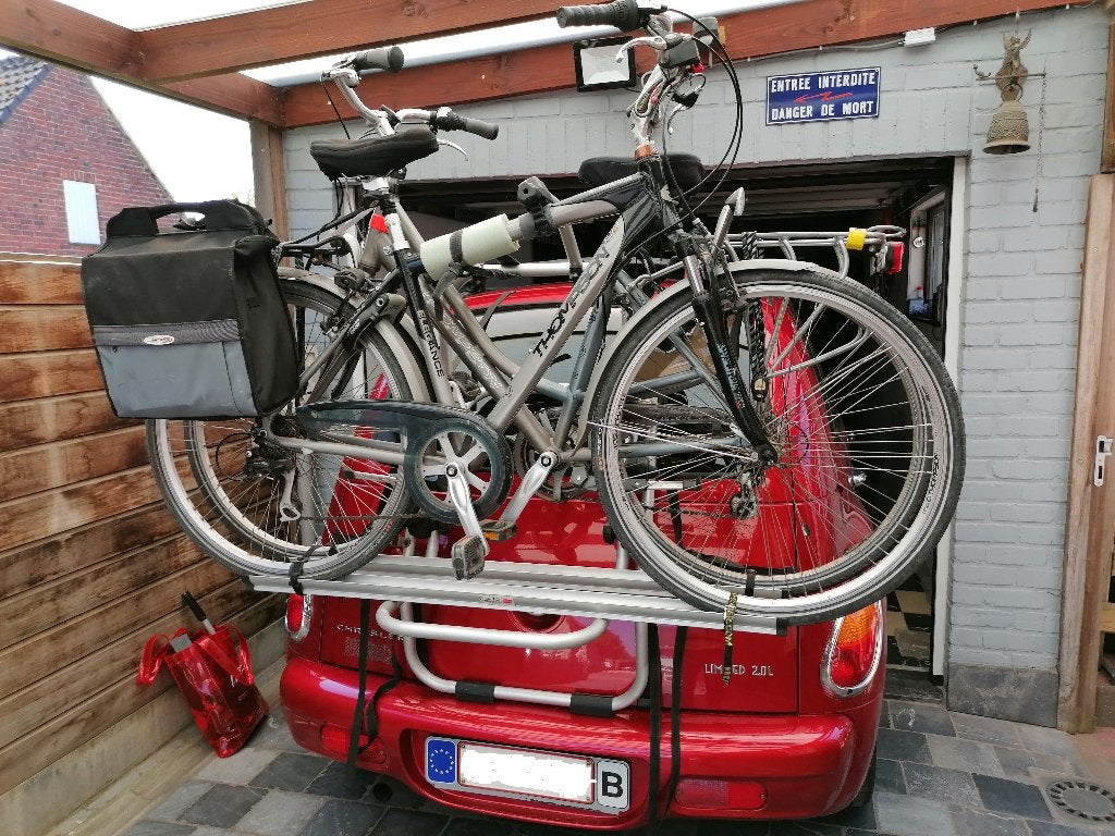 fietsrek voor 2 fietsen zonder trekhaak, Ophalen, 2 fietsen, Zo goed als nieuw