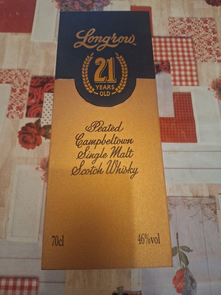 Whisky Longrow 21, Ophalen of Verzenden