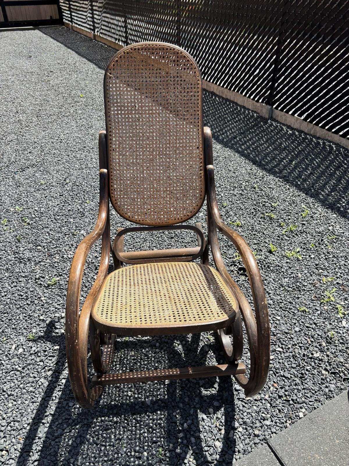 Retro Schommelstoel, Ophalen
