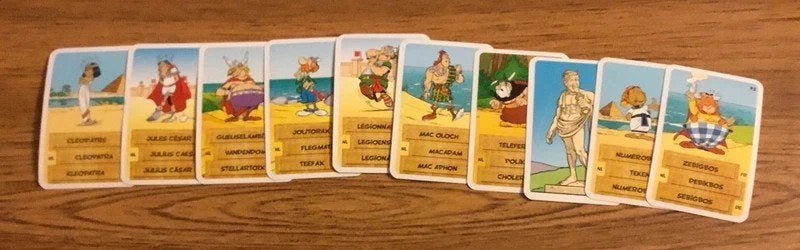 10 Stickers Astérix et Obélix aux jeux olympiques Cora 2016, Autres supermarchés, Envoi