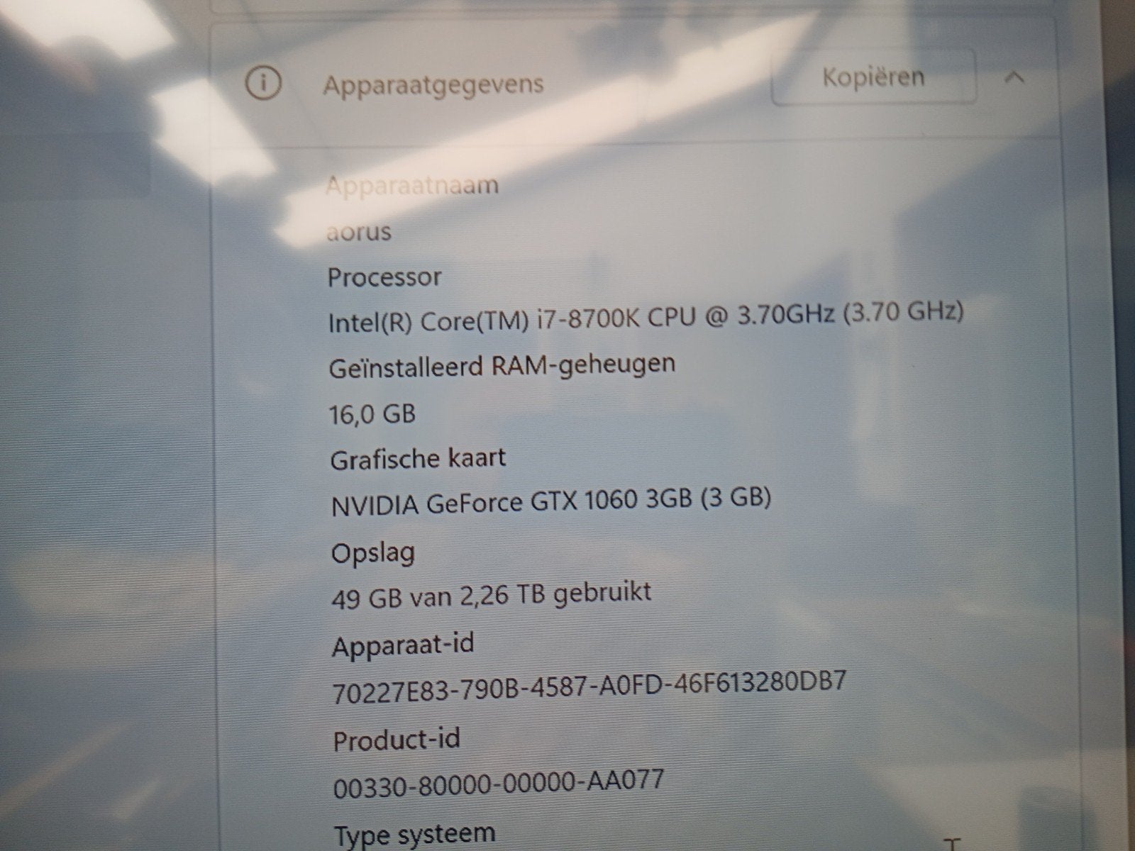 gamecomputer mag weg wegens stopzetting hobby, Enlèvement, 15 pouces, SSD