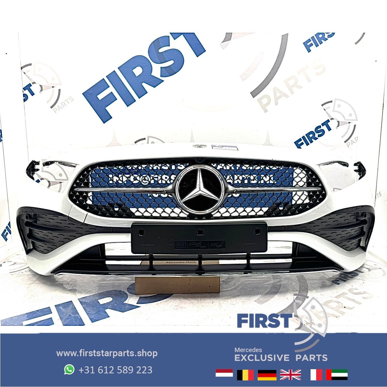 W177 FACELIFT BUMPER AMG A1778858705 VOORBUMPER COMPLEET 202, Utilisé, -, Avant, -