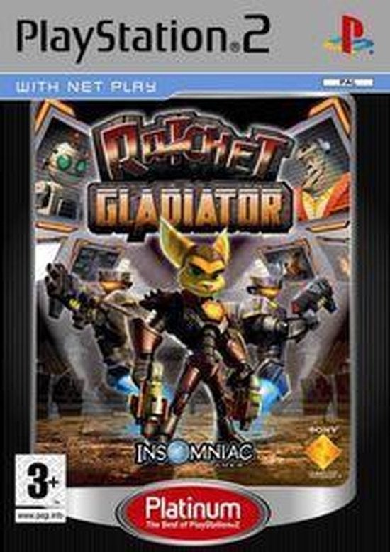Ratchet Gladiator Platinum (sans livret), Consoles de jeu & Jeux vidéo, Jeux | Sony PlayStation 2, Enlèvement ou Envoi, 1 joueur