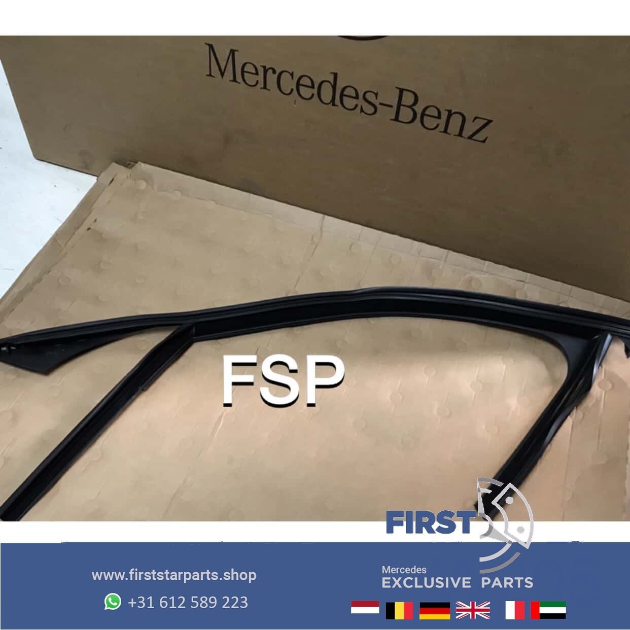 W205 Portierrubber Deurrubber Mercedes C Klasse 2014-2021
