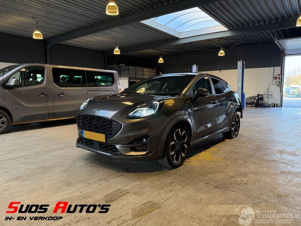 Ford Puma 1.0 EcoBoost Hybrid ST-Line X, Autos : Divers, Voitures accidentées, Argent ou Gris, Ford, 999 cm³, Hatchback