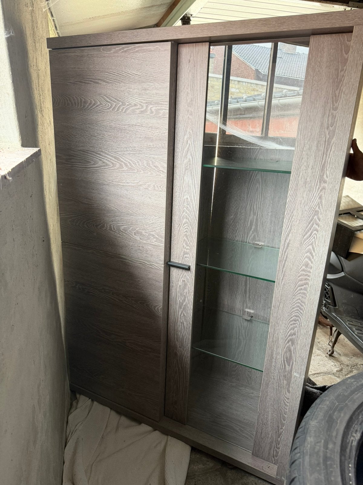 Kast met led, Ophalen, Gebruikt