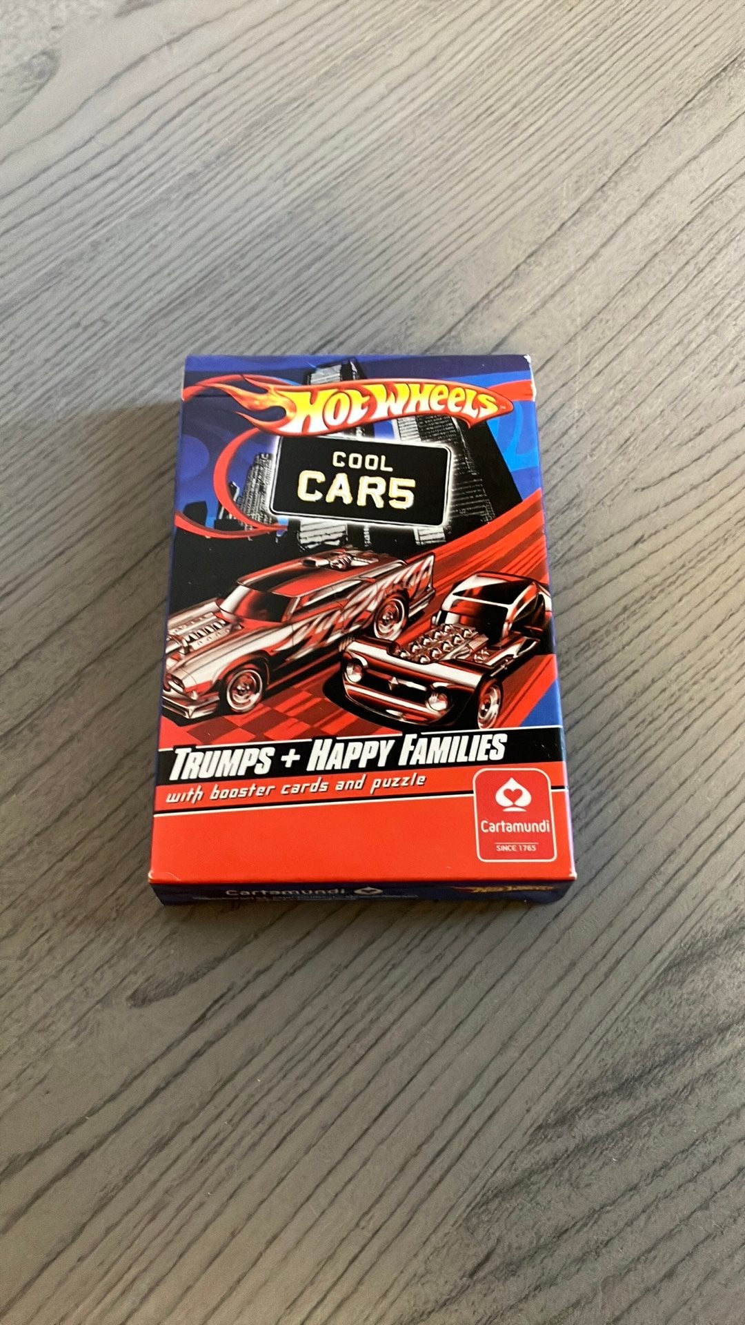 Jeu de cartes Hotwheels, Enlèvement ou Envoi, Comme neuf