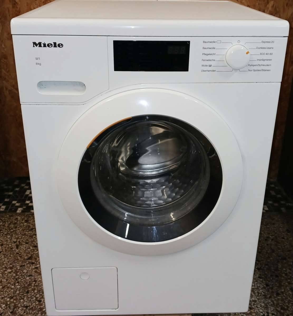 Miele  lave linge W1  8kg presque neuf | avec facture, Electroménager, Lave-linge, Enlèvement