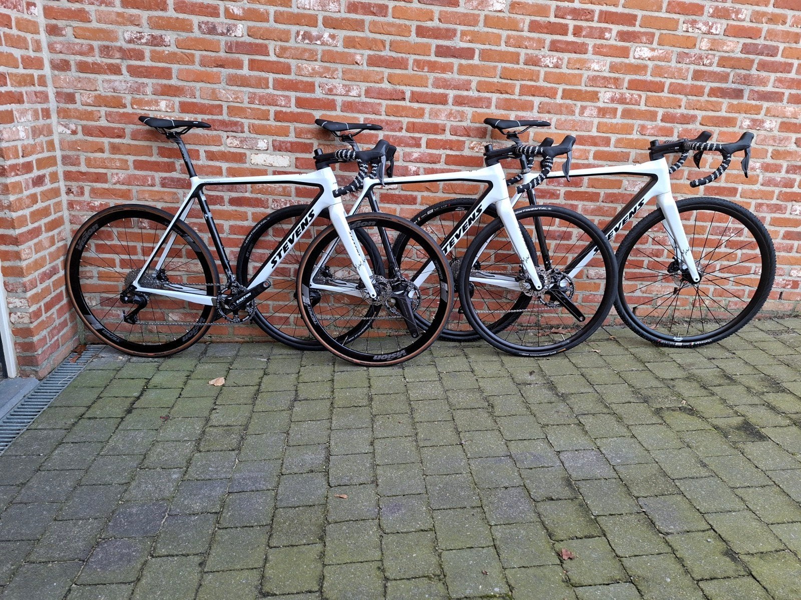 3 vélos de cross Stevens Superprestige à vendre 12sp di2, Vélos & Vélomoteurs, Enlèvement, Carbone