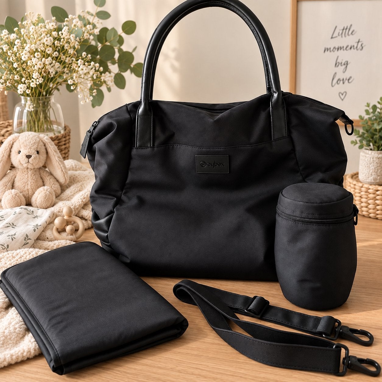 Verzorgingstas Cybex, Kinderen en Baby's, Verzorgingstas, Overige merken, Zwart, Ophalen of Verzenden