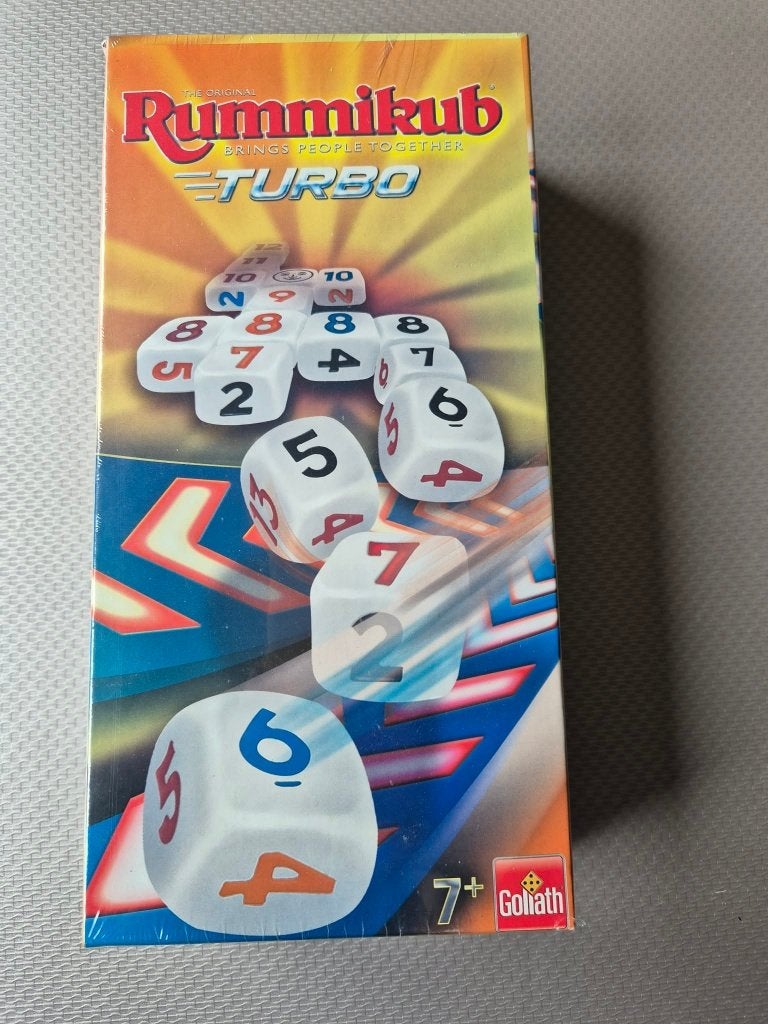 Rummikub turbo - nieuw in plastic, Enlèvement ou Envoi, Neuf, Goliath