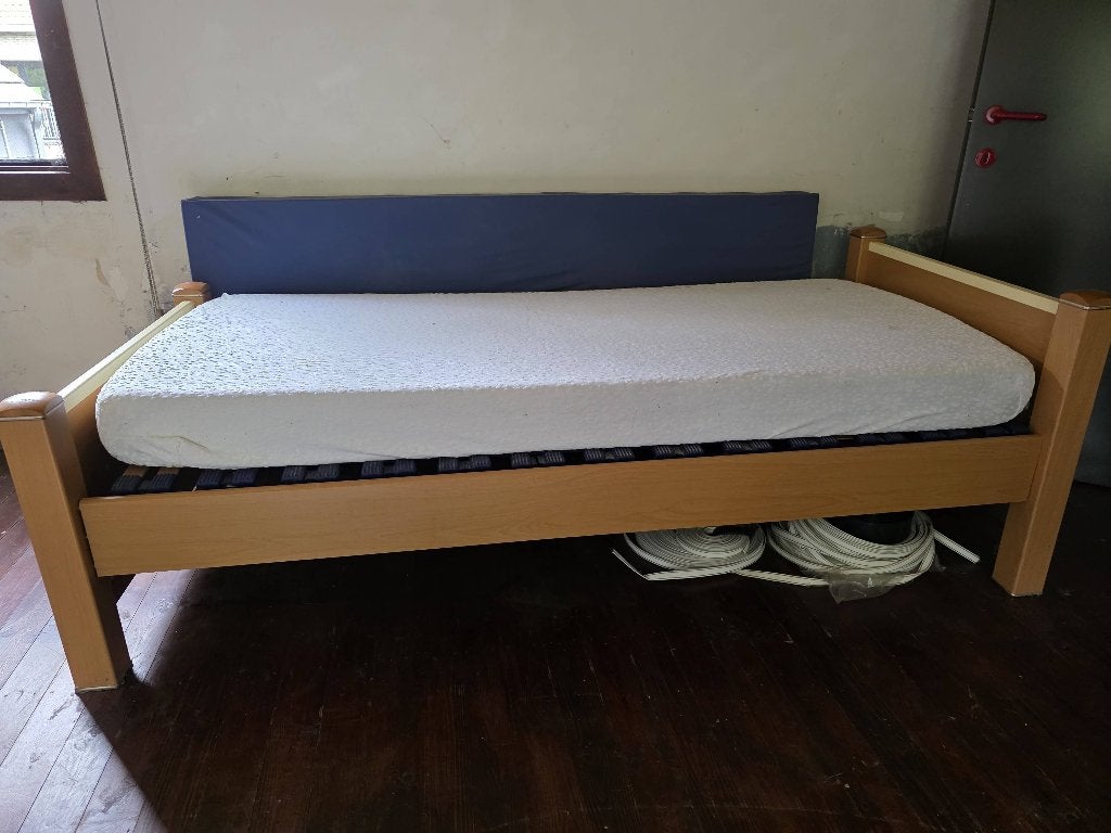 Bed, Ophalen, Gebruikt, Lattenbodem