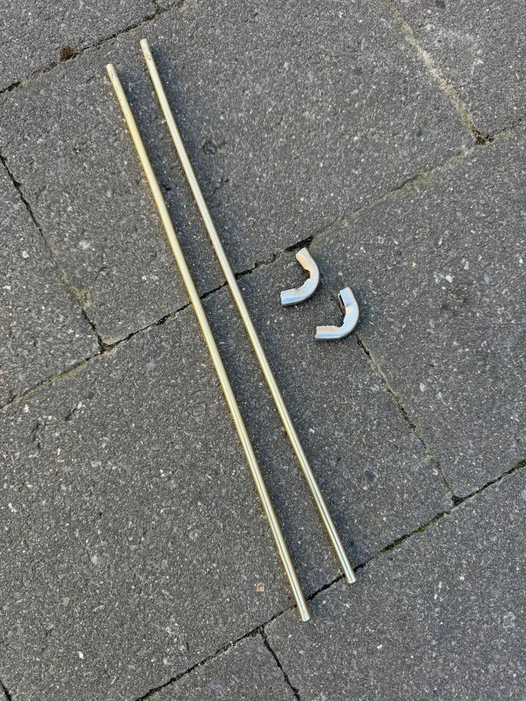 Hoeklatjes (benzinetanklatjes)honda camino, Ophalen of Verzenden, Zo goed als nieuw